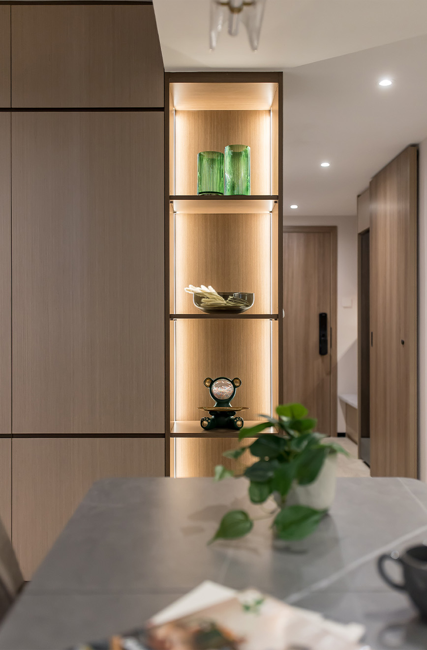 Southorn Garden interior design project Left vertical image 1